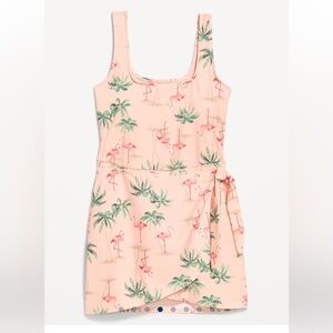 NWT!! Side Tie Swim Dress